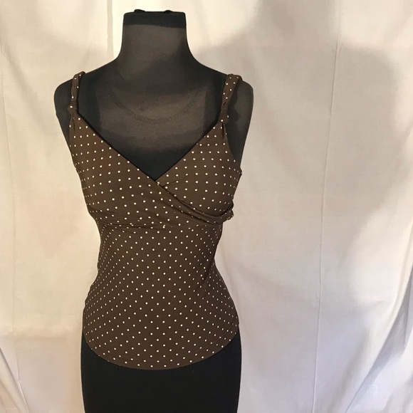 BCBGMaxAzria Tops - BCBG Max Azria xs knit sweetheart tank.